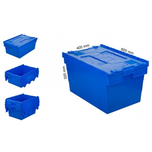 Plastik Konik ve Kapaklı Kasalar HP-6432-MK
